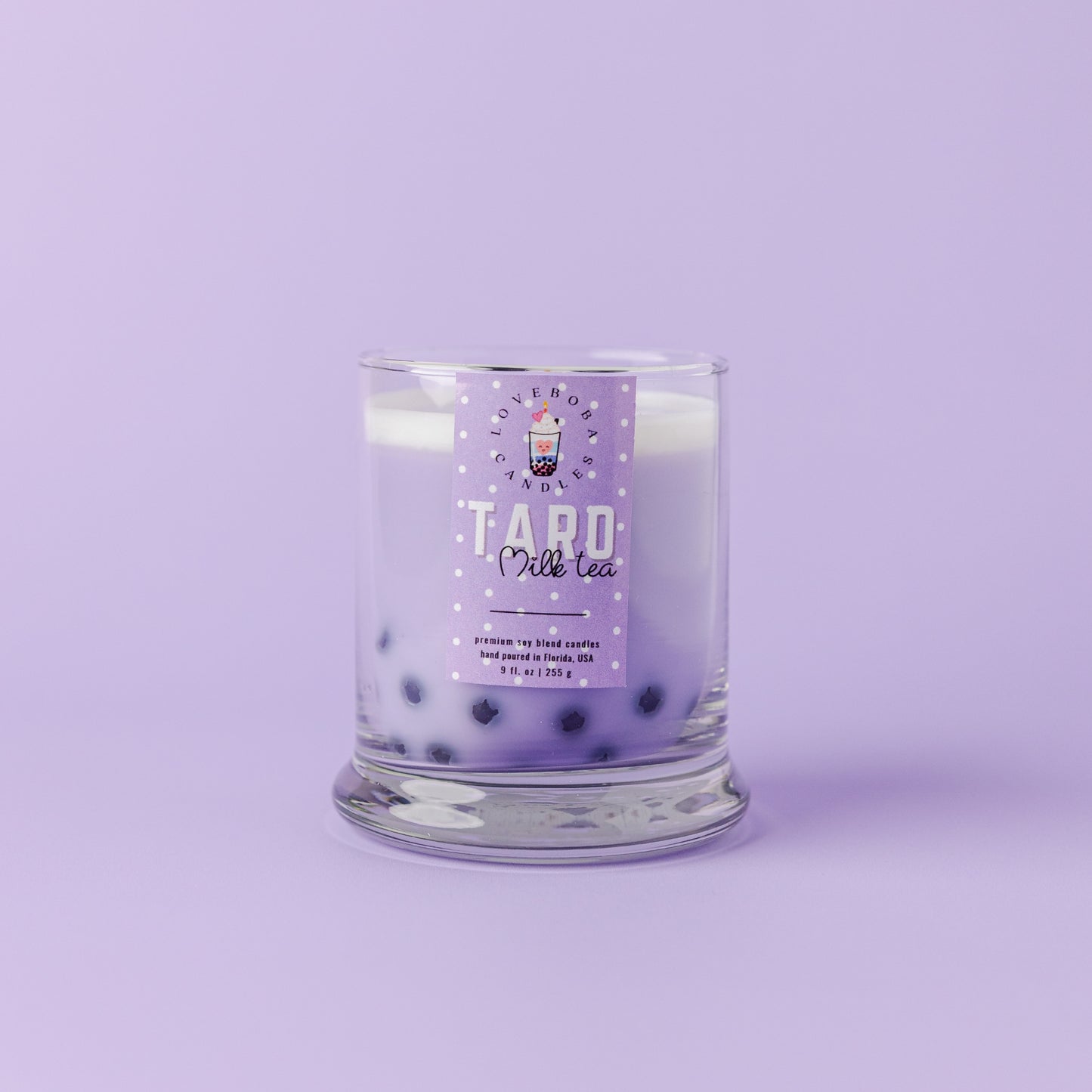 Taro Milk Tea Candle