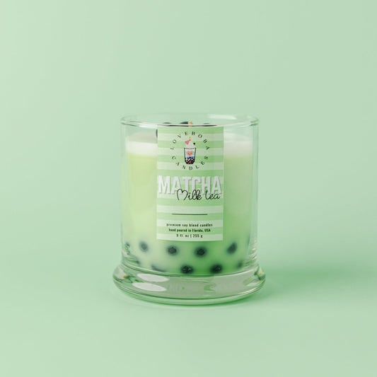 Matcha milk tea