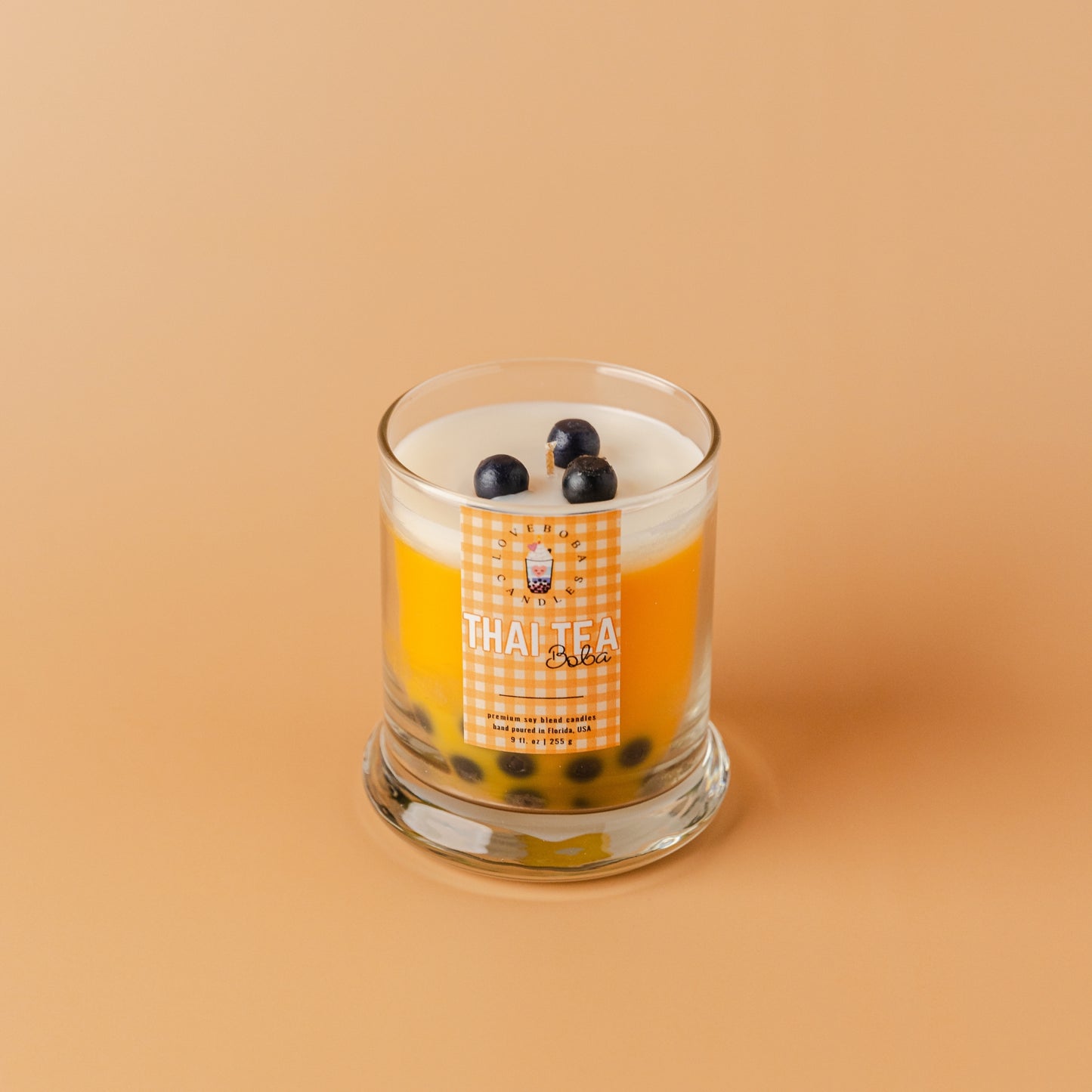 Thai Tea Boba Candle
