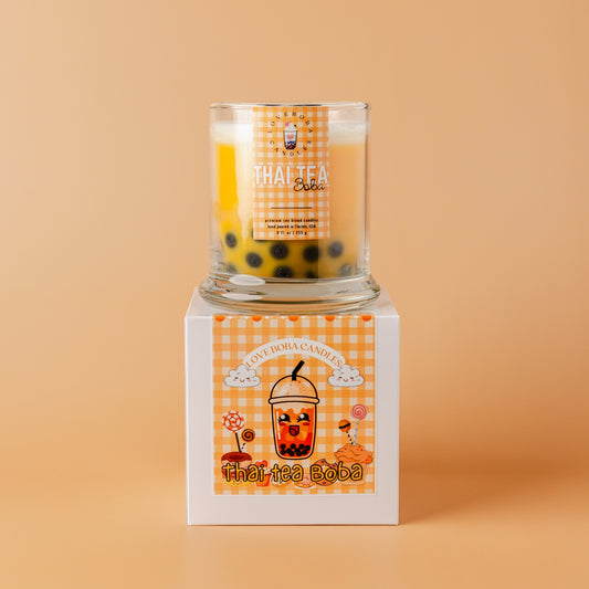 Thai Tea Boba Candle