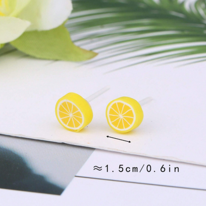 36 pcs Set Fruits Earrings
