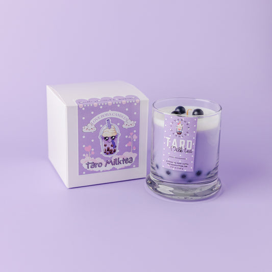 Taro Milk Tea Candle
