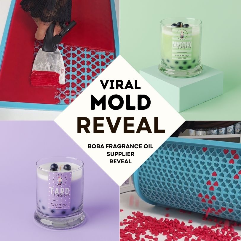 VIRAL HEART MOLD REVEAL & FRAGRANCE OIL SUPPLIER REVEAL